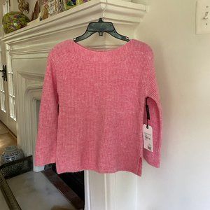 Nordstrom Pink Boat Neck Sweater